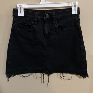 BlankNYC Black Denim Skirt Size 24